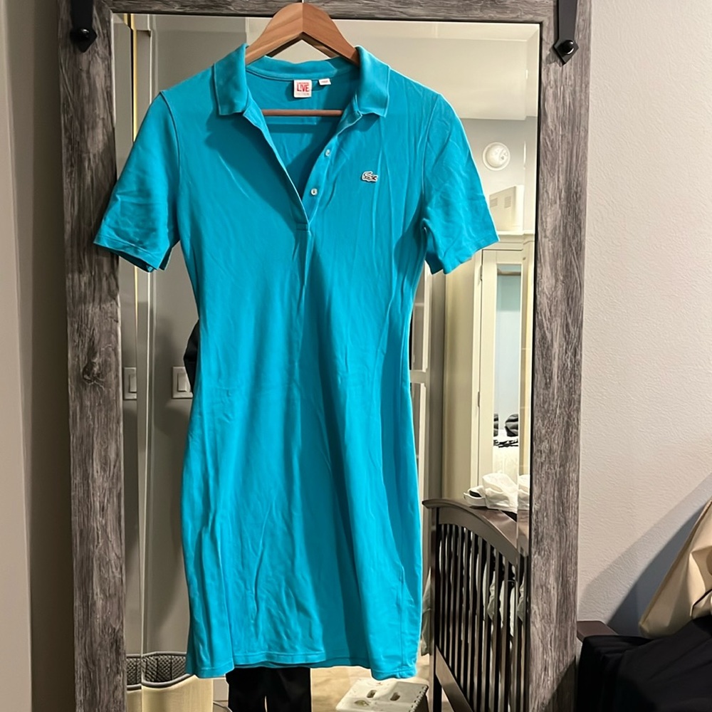 Lacoste L!ve cotton polo dress